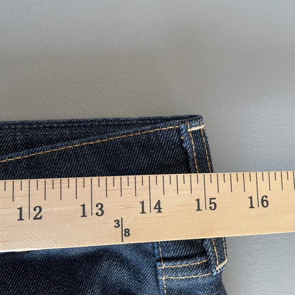 AG Adriano Goldschmied The Farrah Skinny High Rise Jeans Dark Indigo Blue 29‎ - Picture 9 of 11
